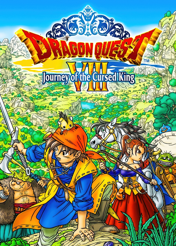 Dragon Quest VIII Journey of the Cursed King Cover Art