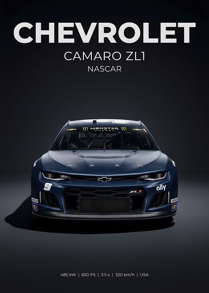 Chevrolet Camaro ZL1 NASCAR Race Car