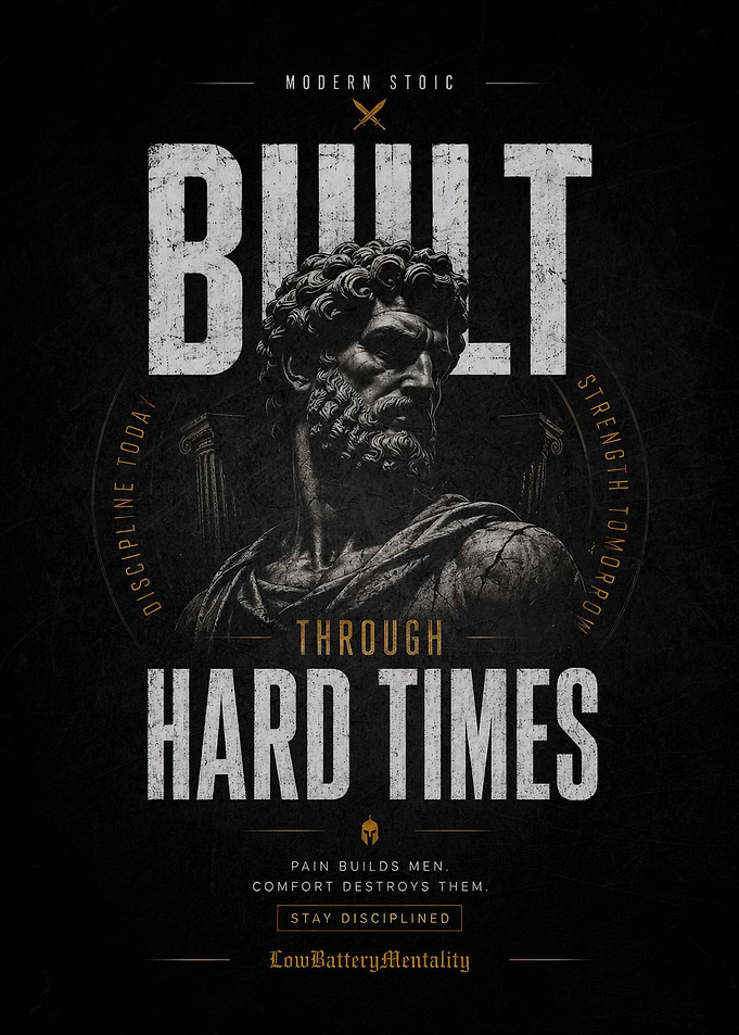 Modern Stoic Built Through Hard Times