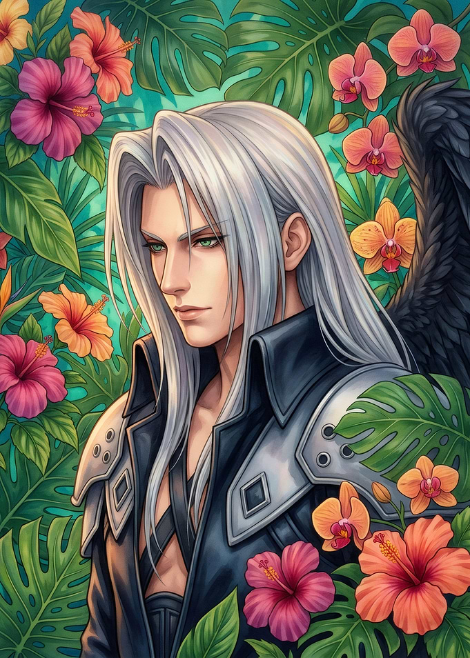 Sephiroth in a Tropical Paradise