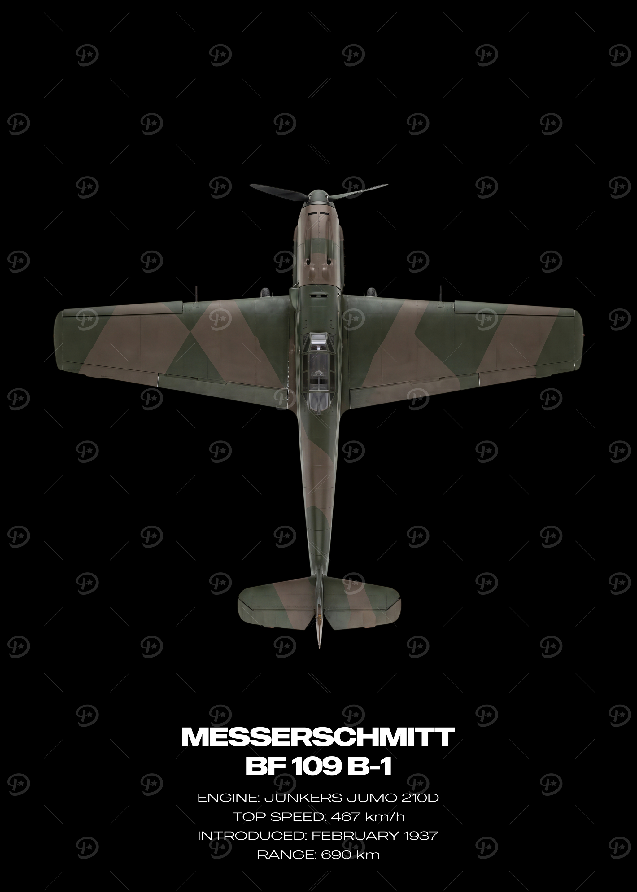 Bf 109 Posters Online - Shop Unique Metal Prints, Pictures