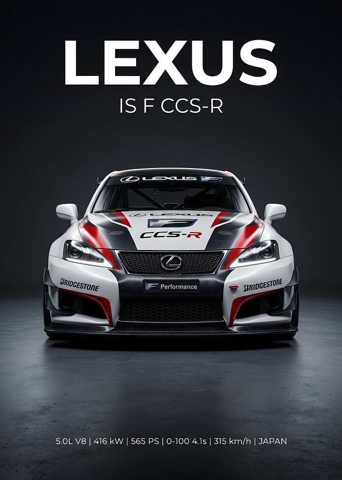 Lexus IS F CCS-R Race Car