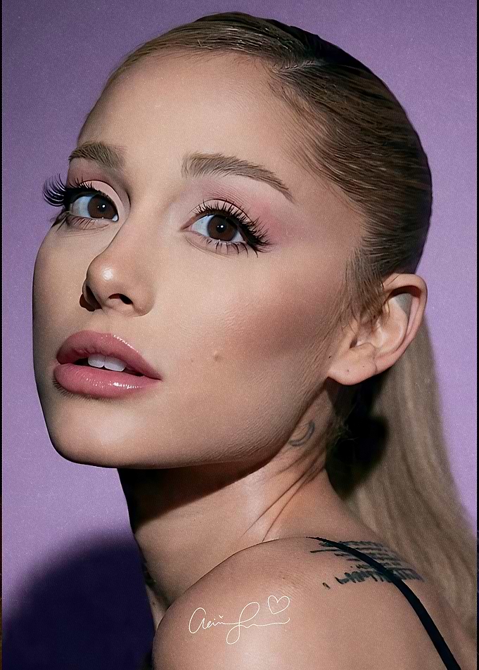 Ariana Grande Close-up Portrait