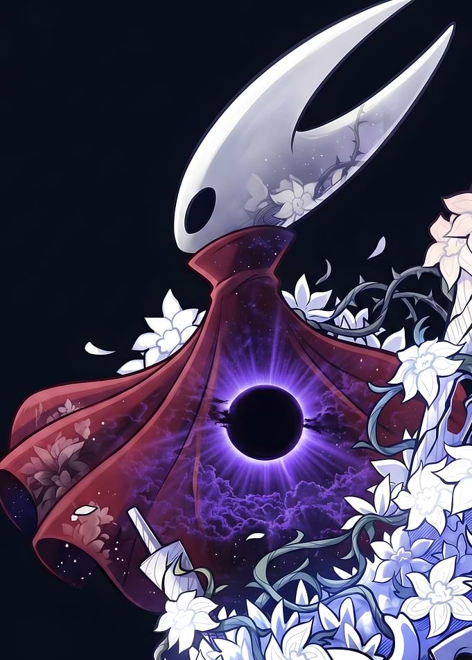 Hollow Knight Hornet with Void Eclipse