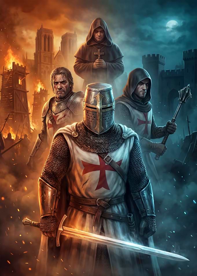 Knights Templar in Battle