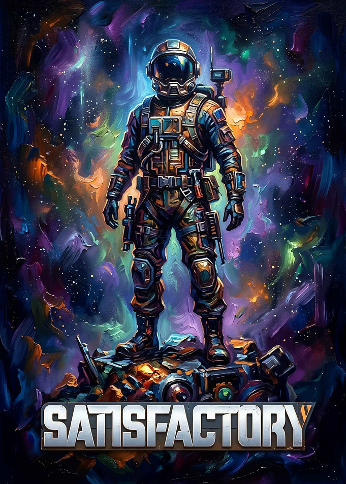 Satisfactory Game Art