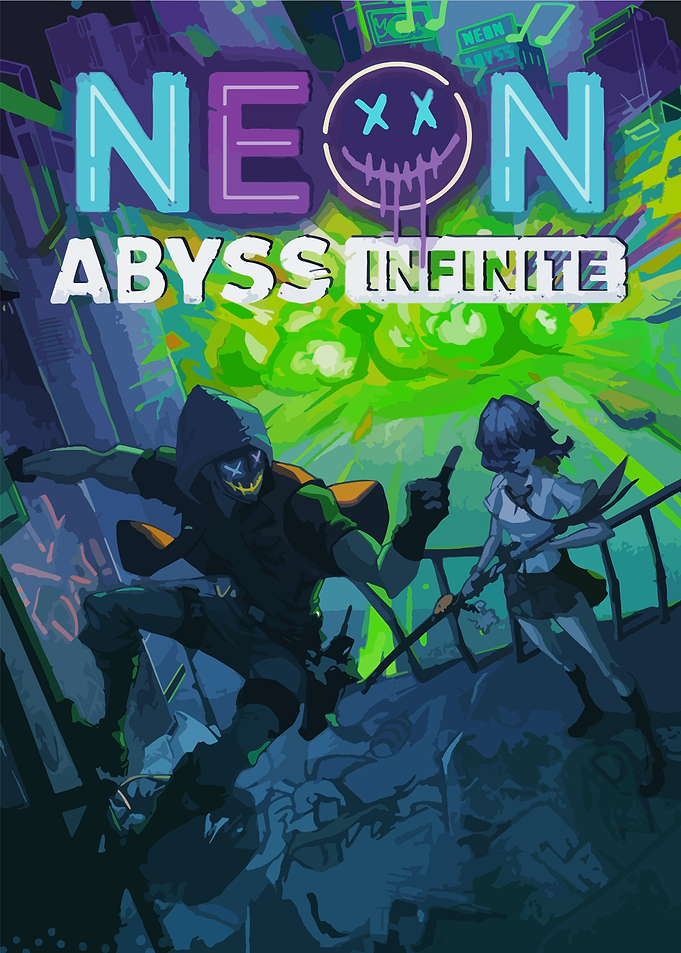 Neon Abyss Infinite Game Art