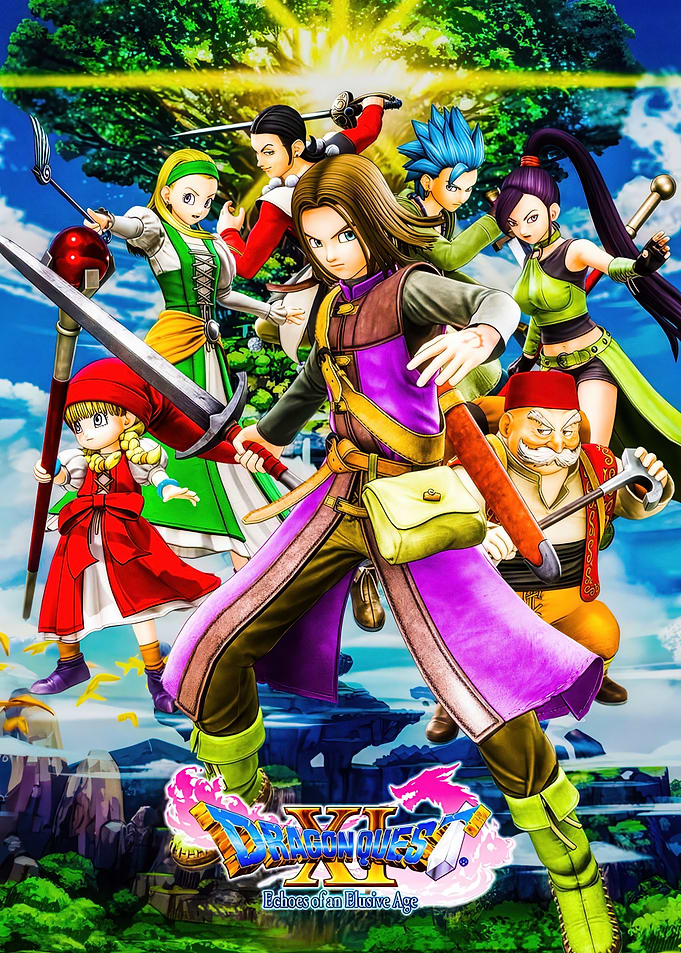 Dragon Quest XI Echoes of an Elusive Age Poster
