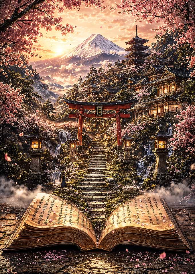 Magic Book of the Sakura Shrine