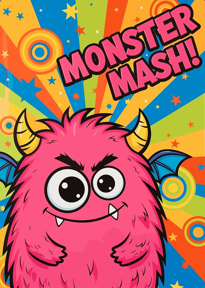 Monster Mash Party Invitation