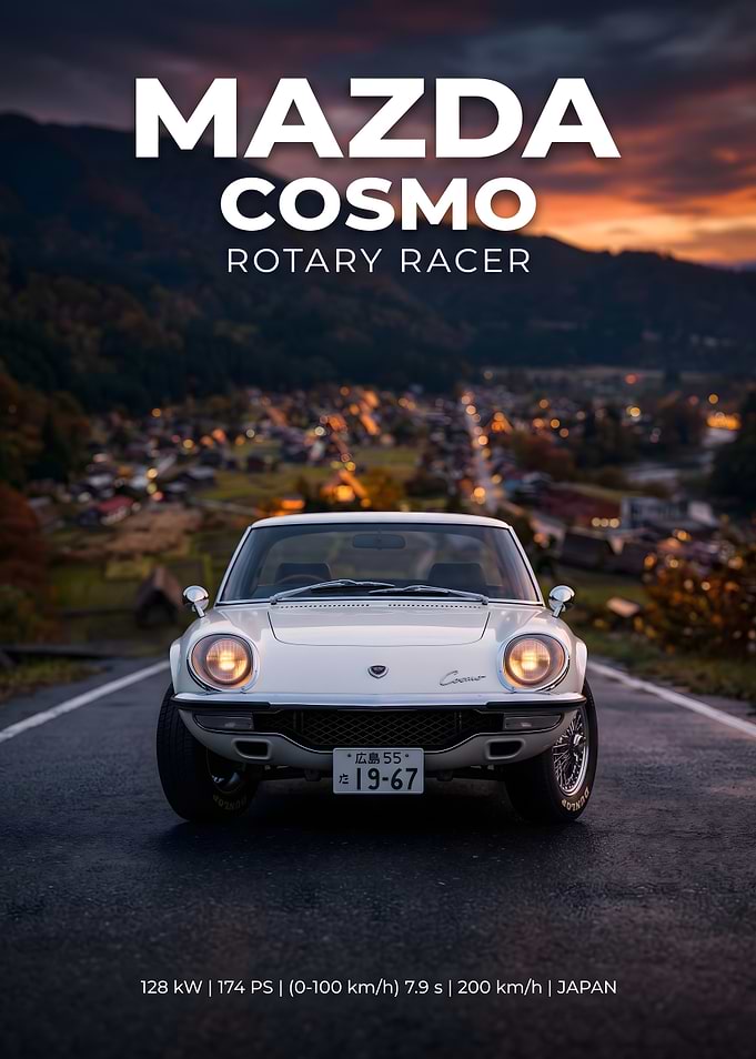 Mazda Cosmo Rotary Racer
