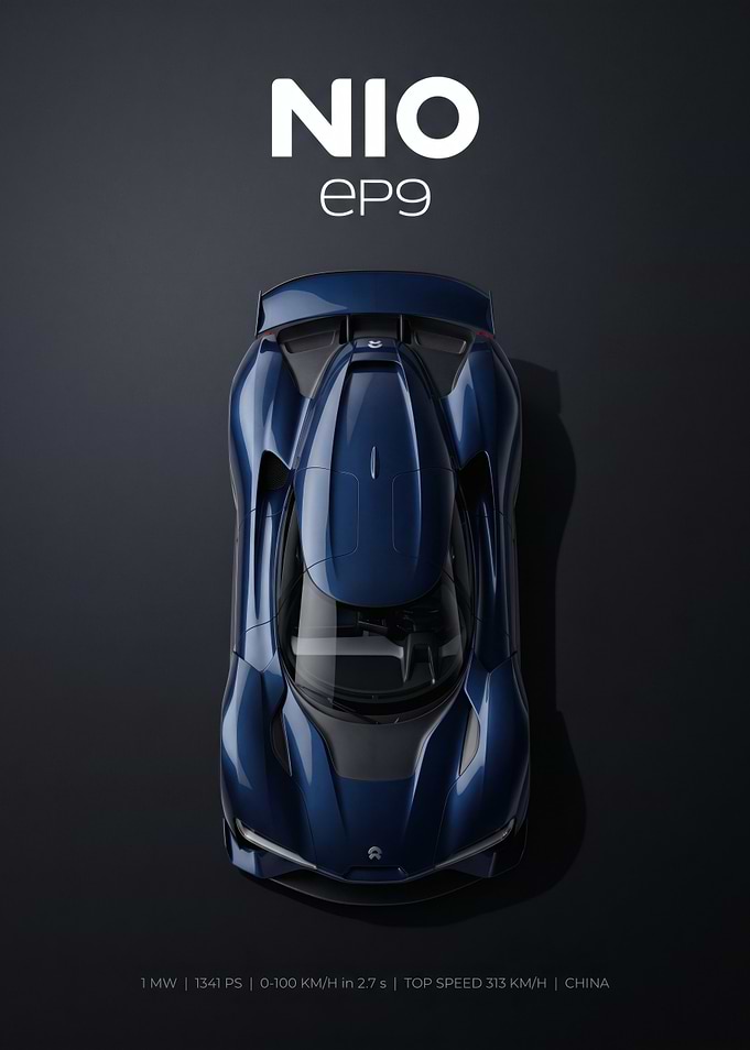 NIO EP9 Electric Hypercar