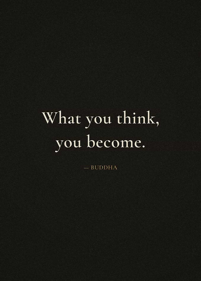 Buddha quote on thinking