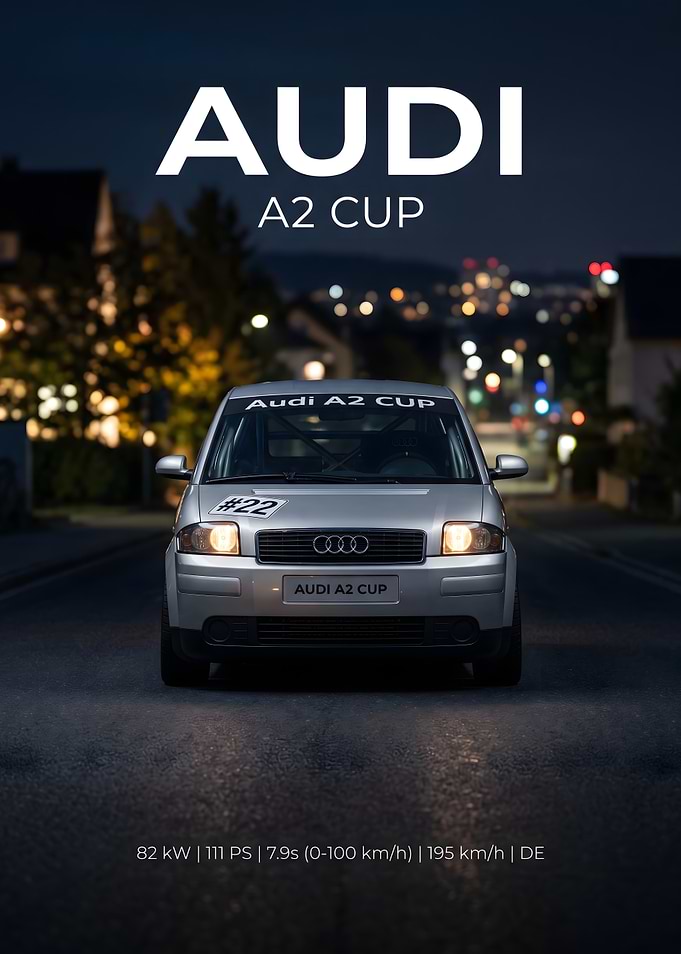 Audi A2 Cup Race Car