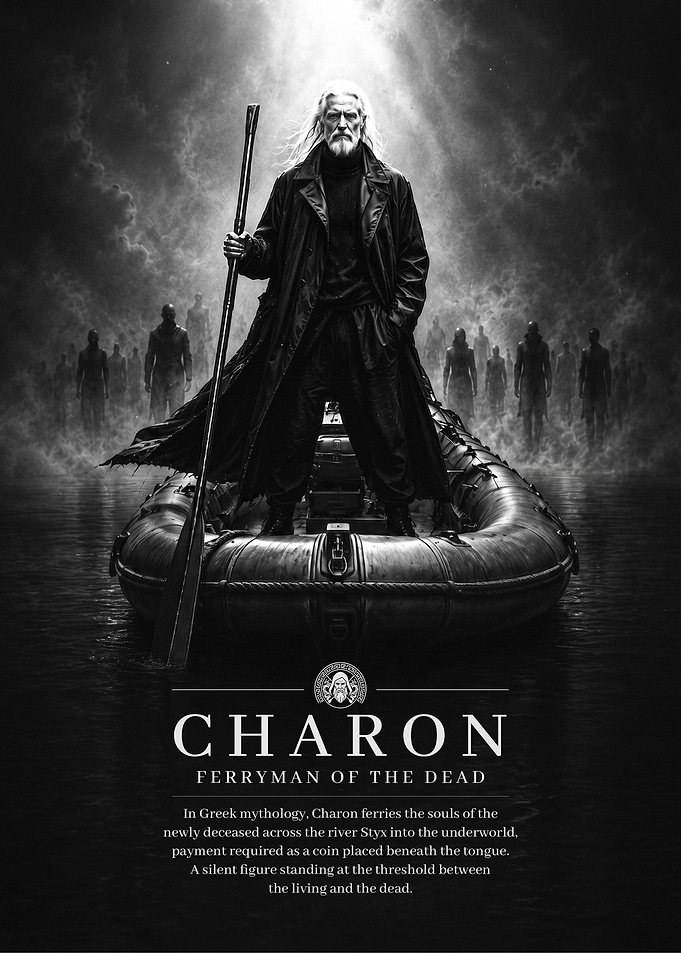 Charon Ferryman of the Dead Greek Mythology Boatman