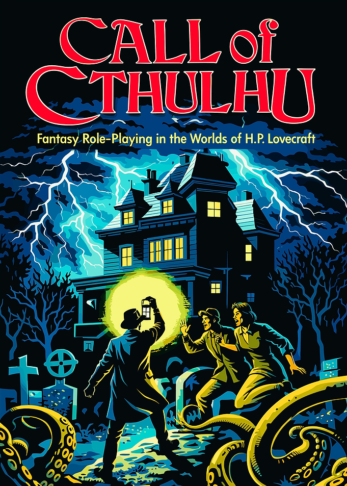 Call of Cthulhu RPG Cover Art