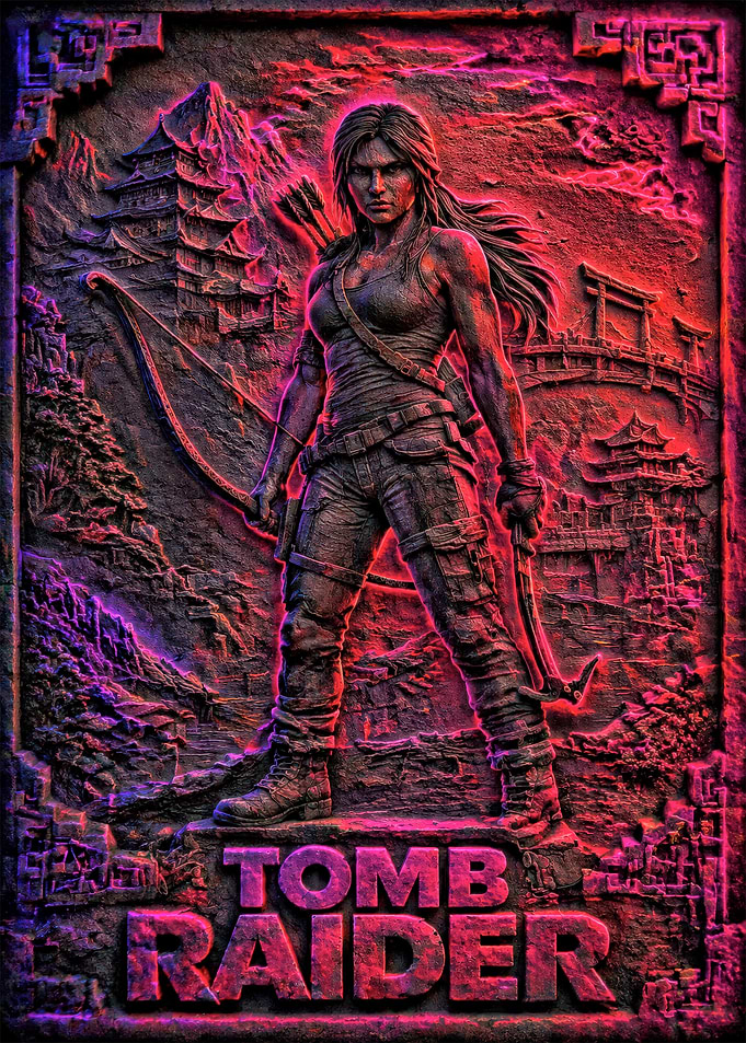 Tomb Raider Lara Croft Relief