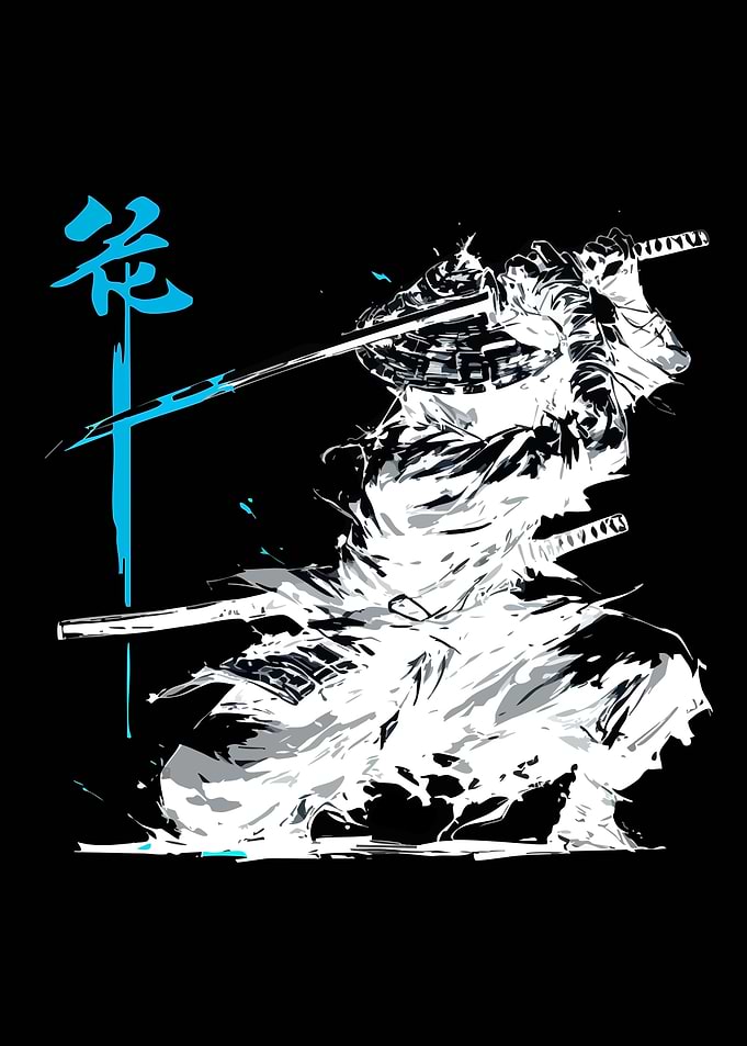 Samurai Warrior with Katana