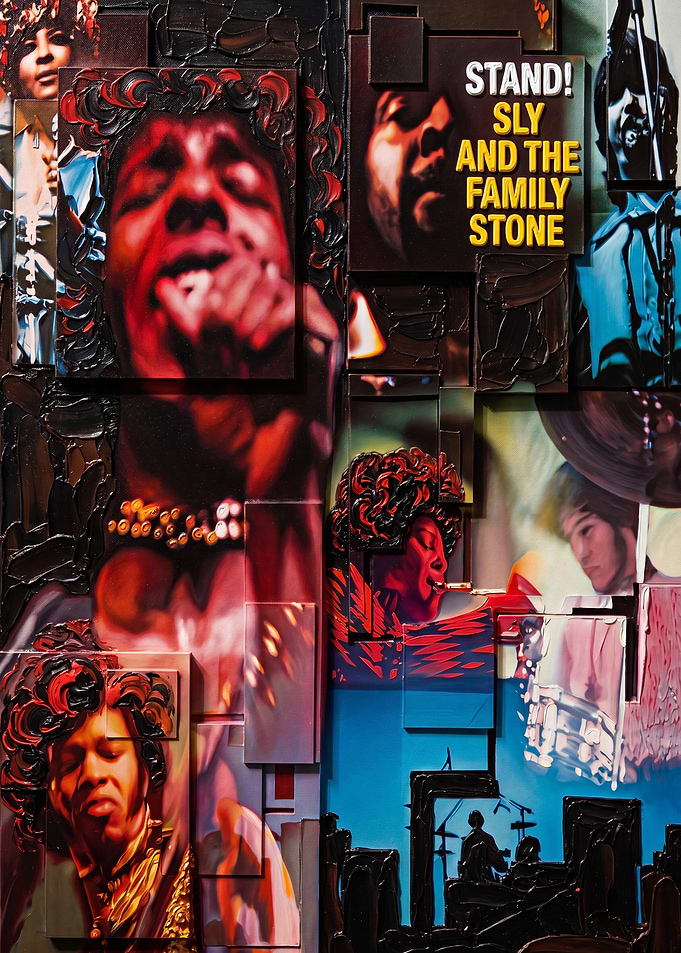 Stand! Album Cover Art Painting