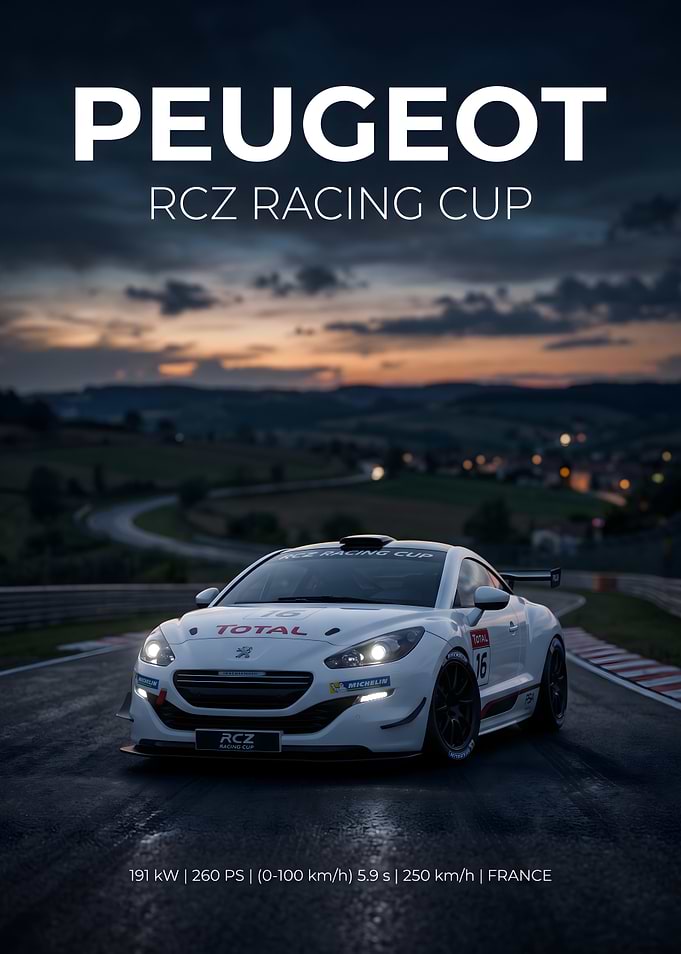 Peugeot RCZ Racing Cup Car