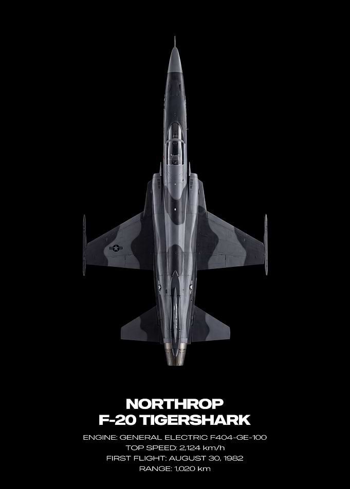 Northrop F-20 Tigershark Jet