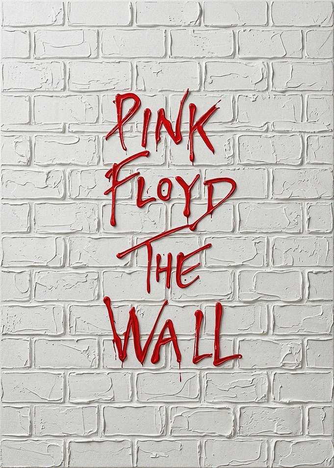 Pink Floyd The Wall Brick Art