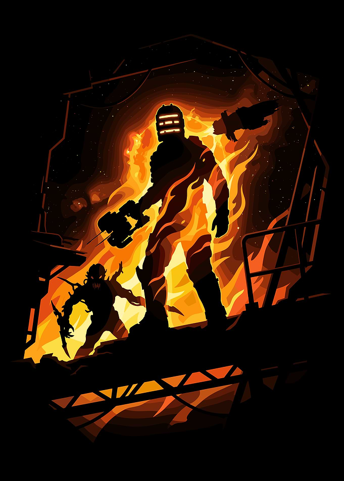 Isaac Clarke in Flames