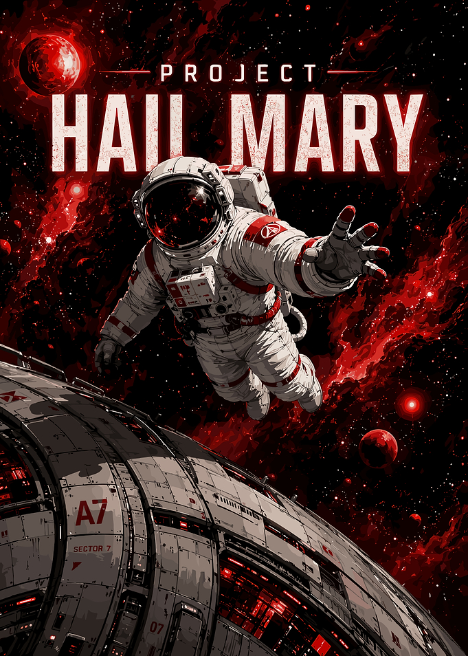 Project Hail Mary Astronaut in Space
