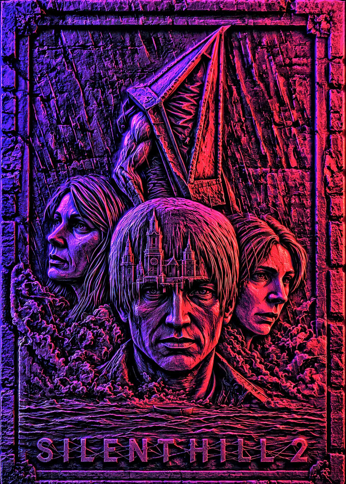 Silent Hill 2 Pyramid Head Poster