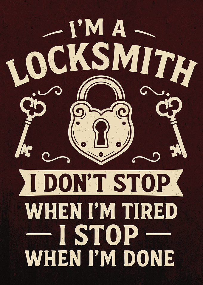 Locksmith Quote Poster