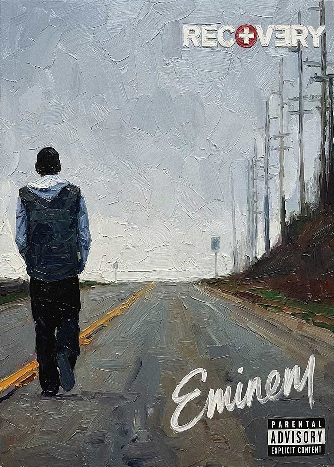Eminem Recovery Album Cover Painting