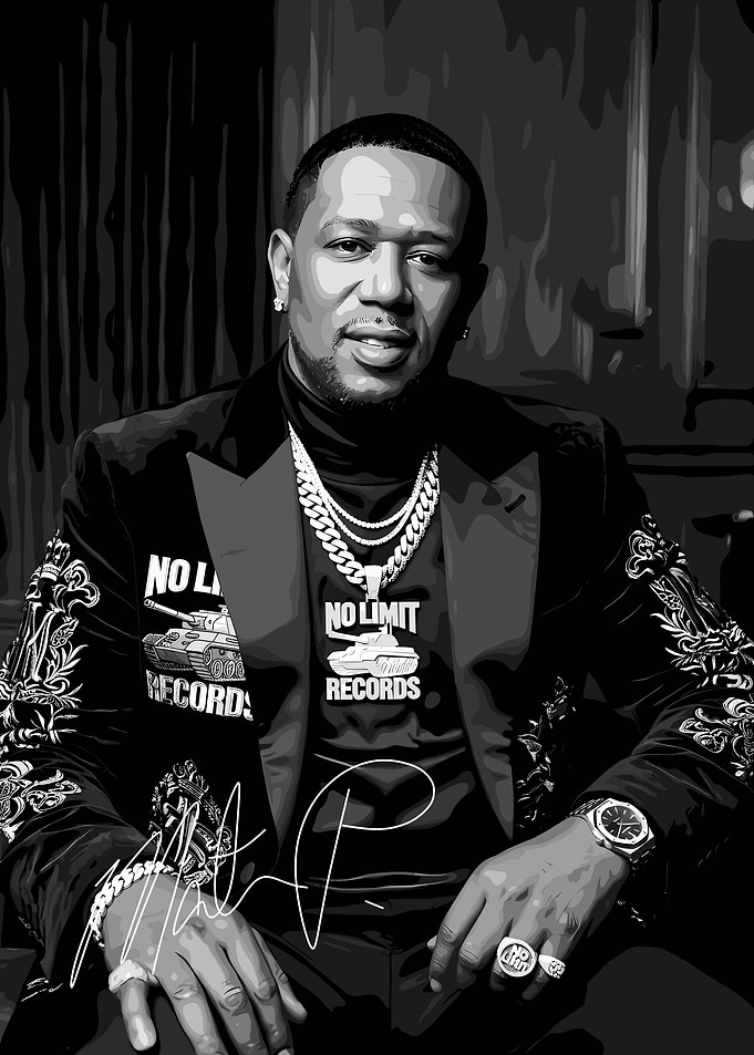 Master P 'No Limit Records' Portrait