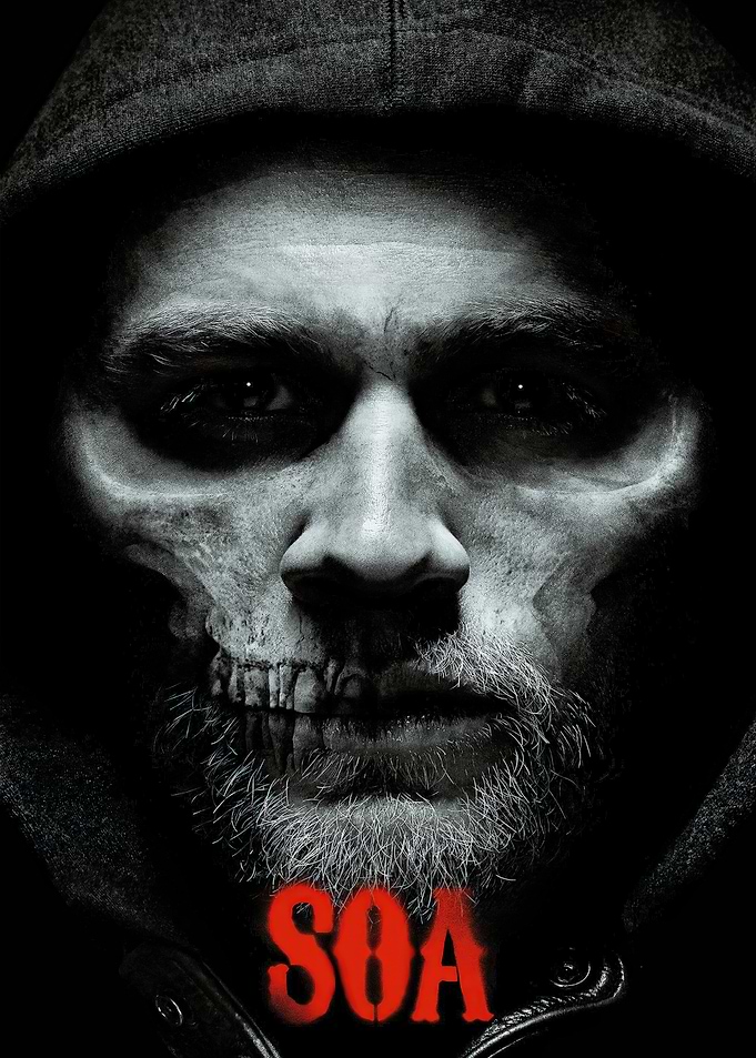 Sons of Anarchy Skull Poster