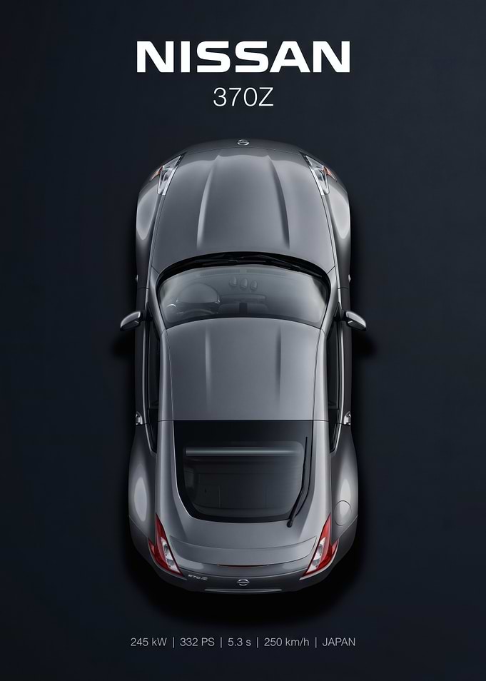 Nissan 370Z Top View