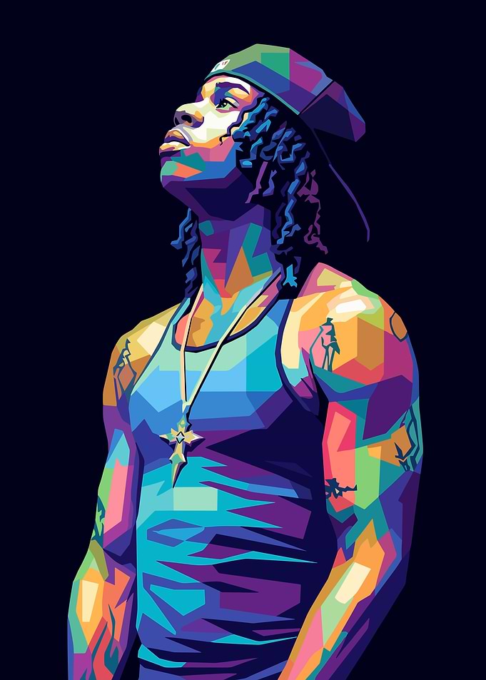 Colorful Portrait of a Rema