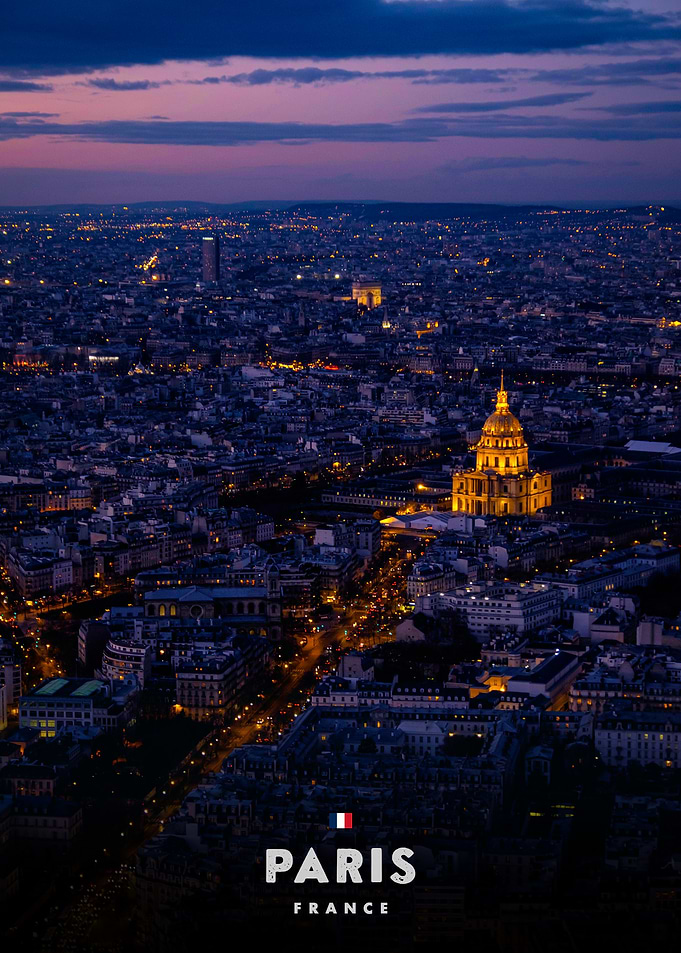 Paris Cityscape at Dusk