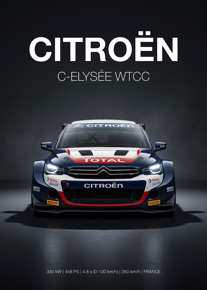 Citroën C-Elysée WTCC Race Car