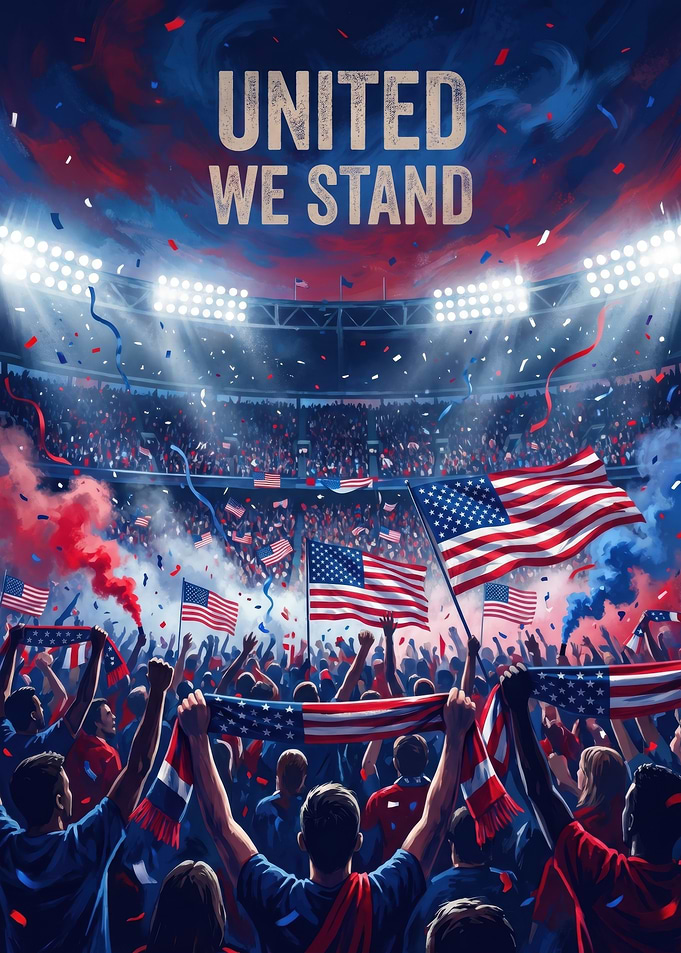 United We Stand Crowd