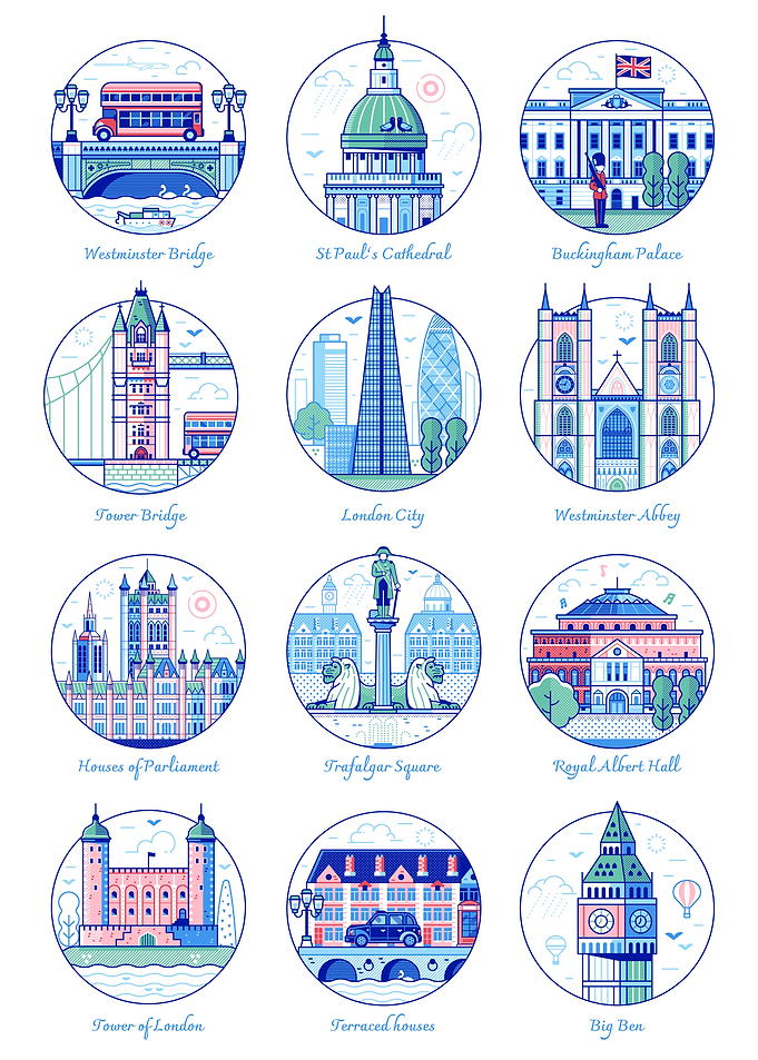 London Landmarks Collection