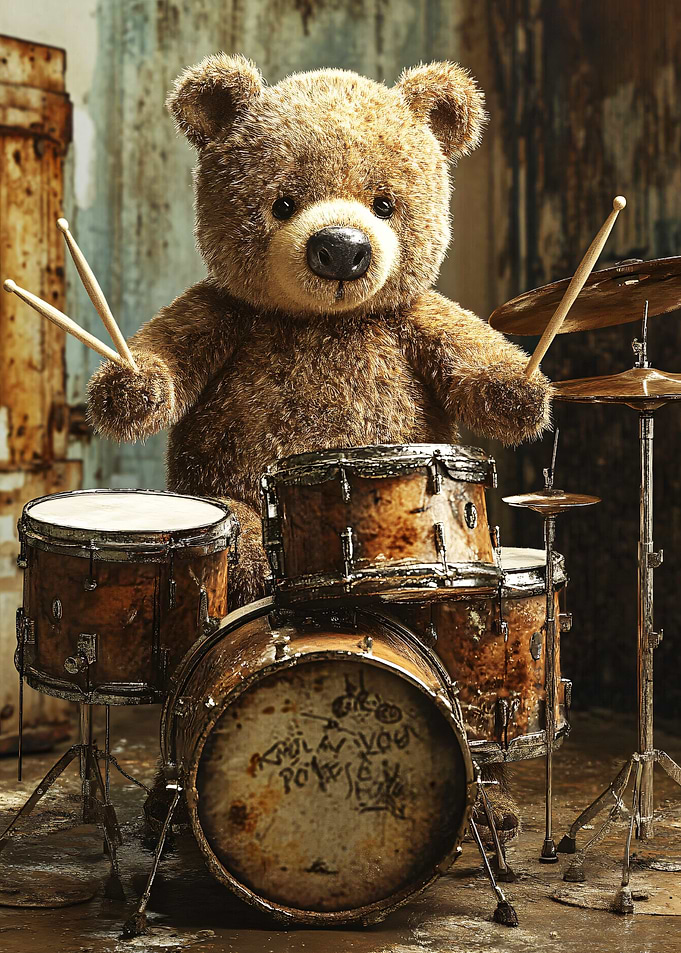 Teddy Bear Drummer