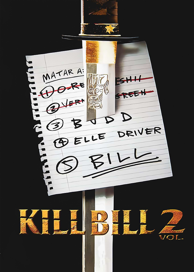 Kill Bill Vol. 2 Movie Poster