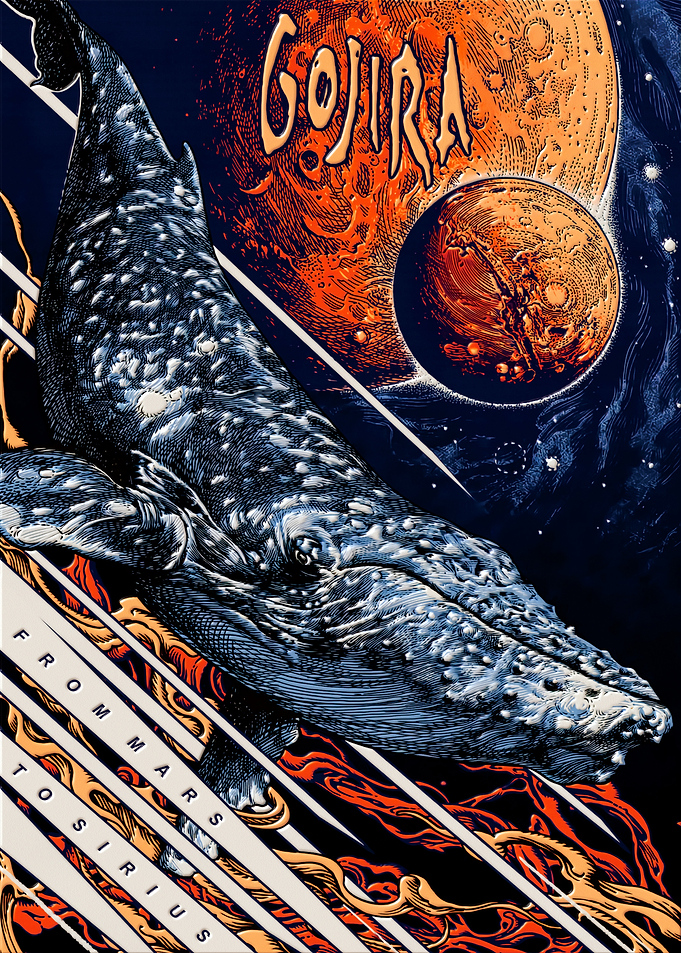 Gojira From Mars to Sirius Art