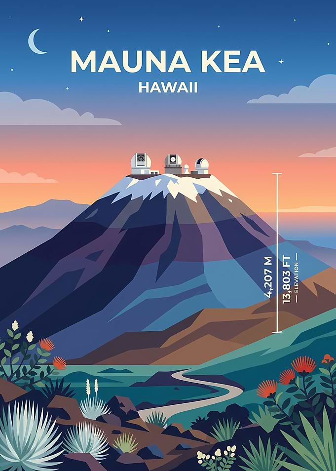 Mauna Kea Hawaii Observatories