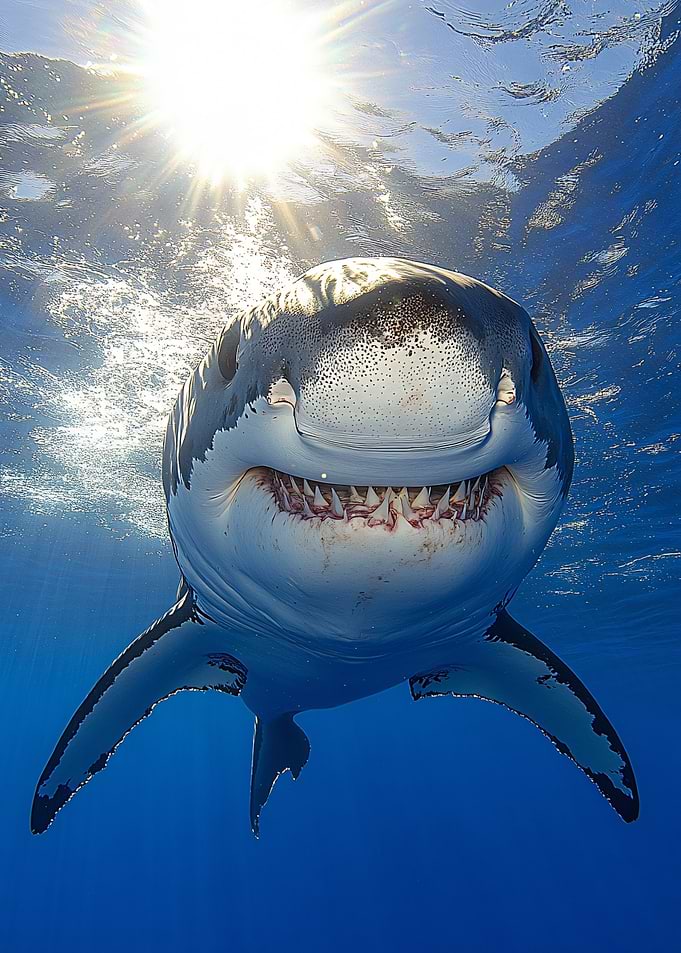 Great White Shark Underwater
