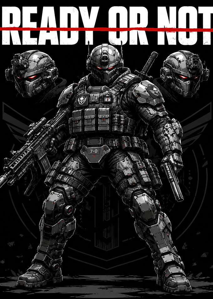 Ready or Not Soldier Art