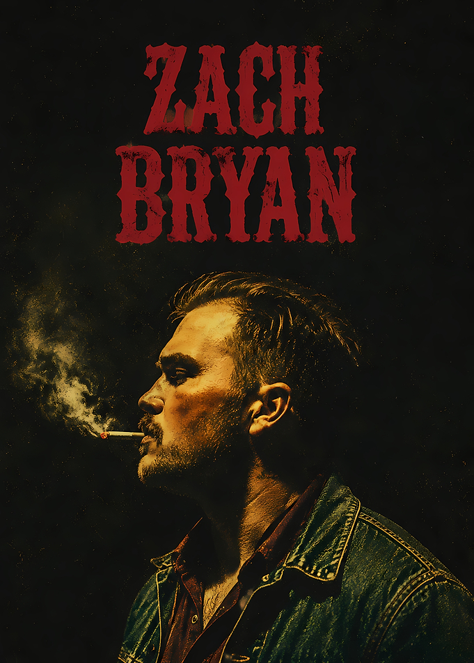 Zach Bryan Smoking