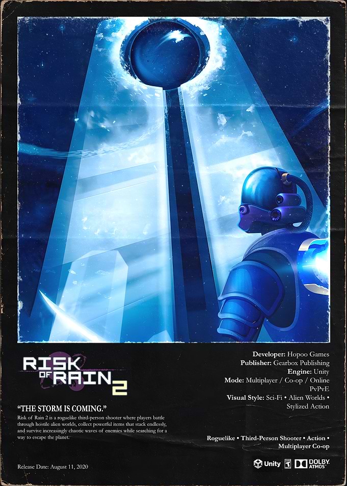 Risk of Rain 2 Game Poster