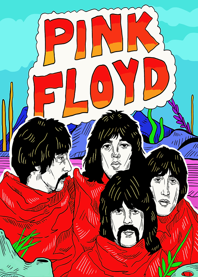Pink Floyd Band Portrait