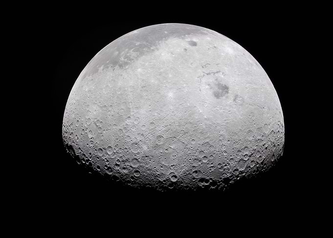 Artemis II Detailed view of the Moon
