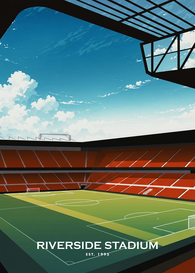 Riverside Stadium Poster